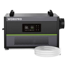 WORKPRO 145 Pint Commercial Crawl Space Dehumidifier with Auto Defrost 6000Sq.Ft