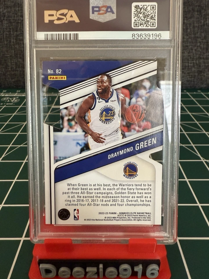 Donruss Elite Draymond Green Aspirations 2022/77 #82 PSA 9 Foto 3 de 4