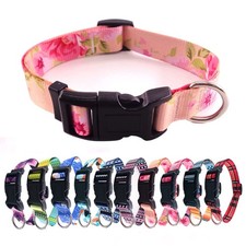 Heavy Duty Dog Collar with Quick Release Buckle Adjustable Dog Collars with F...