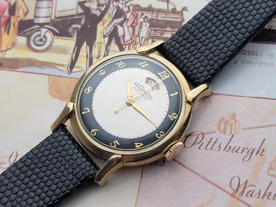 Vintage 14K Lecoultre power reserve 481 In great working condition.JUST SERVICED