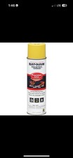 12 PACK RUSTOLEUM INDUSTRIAL CHOICE INVERTED MARKING SPRAY PAINT - ASST COLORS