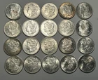 1878 TO 1902 MIXED BU MORGAN DOLLAR ROLL / 20 COINS