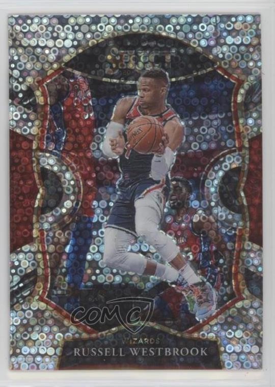 2020-21 Panini Select Concourse Disco Prizm Russell Westbrook #39 6k2
