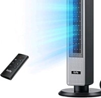 Ezify 40-Inch Tower Fan, 30db, 90° Oscillating Fan with 6 Speeds, , 12H Timer,