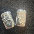 2 x 1oz Germania Mint Silver Cast Bars 9999 Factory Sealed