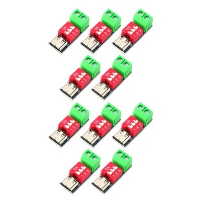 USB-C PD Trigger Module Set 10pcs Adjustable Output up to 20V Fast Charging