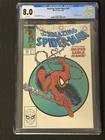 AMAZING SPIDER-MAN #301 CGC 8.0 WHITE PAGES NO RESERVE! NEW SLAB