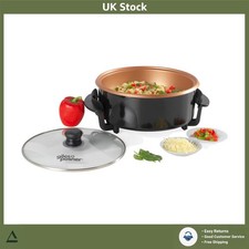 Large 32cm Electric Multicooker Pot Non-Stick Family Cooking Hot Pan 1500W