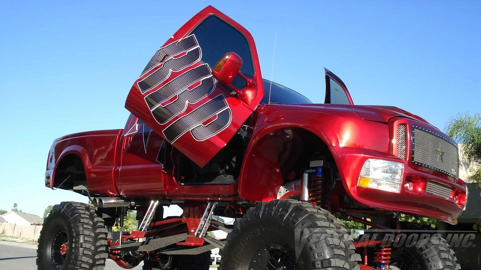 Ford Super Duty F250-F550 1999‑2016 Vertical “Lambo” Door Kit – Bolt‑On,USA MADE - Image 3 of 4