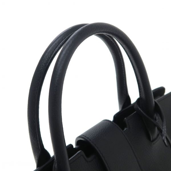 AUTENTICA BORSA A TRACOLLA SAINT LAURENT PARIS DOWNTOWN BABY 635346 PELLE NERA DONNA