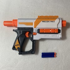 Nerf Modulus Recon MKII Blaster White Modular Toy Gun Dart NO Magazine WORKS