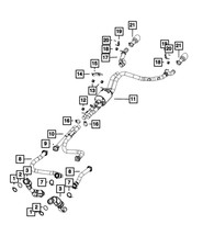 Genuine Mopar Tailpipe Exhaust Tip 68432193AE