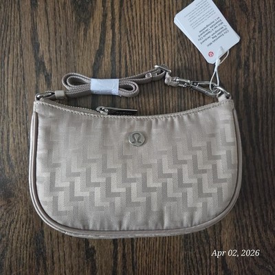 Lululemon City Essentials Mini Shoulder Bag (1L)- L Monogram