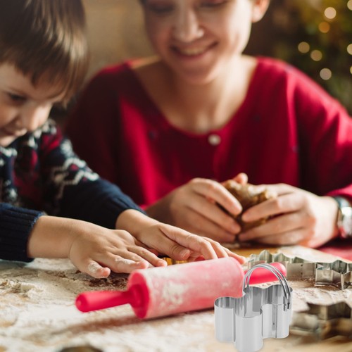 5St Diy Griff Lebkuchenmann- Donut Zum Backen Für Kinder Mit Griff Pro Bäckerei - Bild 9 von 12