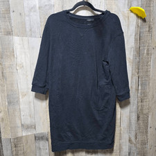 ATM Anthony Thomas Melillo 3/4 Sleeve Sweatshirt Dress Medium Luxe Designer
