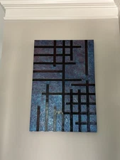 Abstract Painting On Panel By Jay Strong - Mixed Media And Acrylics - 24 X 36