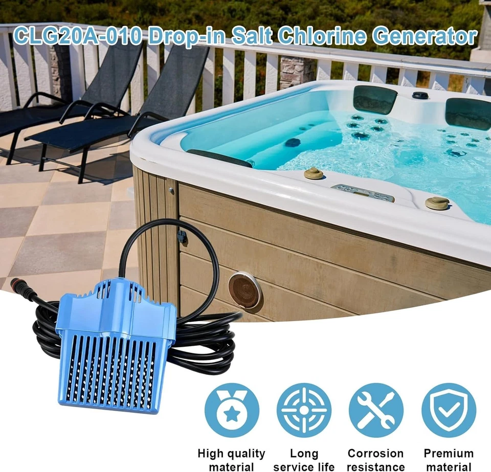 CLG20A-010 Salt Chlorine Generator Compatible with Saltron Mini Salt System - Photo 2/4