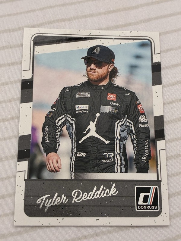 Tyler Reddick Autographed Donruss Panini Auto Racing Card #139