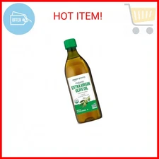 Amazon Grocery, Organic Extra Virgin Olive Oil, 16.9 Fl Oz (Previously Amazon Fr