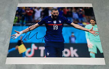 Karim Benzema Signed 11x14 Photo Real Madrid France with proof Karim Benzema Signed 11x14 Photo Real Madrid France with proof
