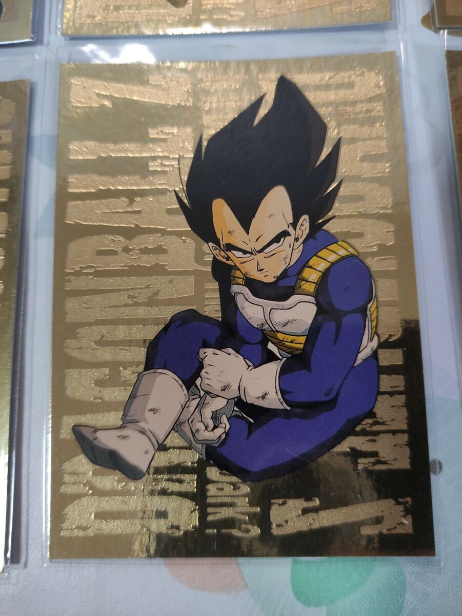 DRAGON BALL Z USA TRADING CARD PART 3 FULL SET 10 GOLD CARD DRAGON BALL Z USA TRADING CARD PART 3 FULL SET 10 GOLD CARD