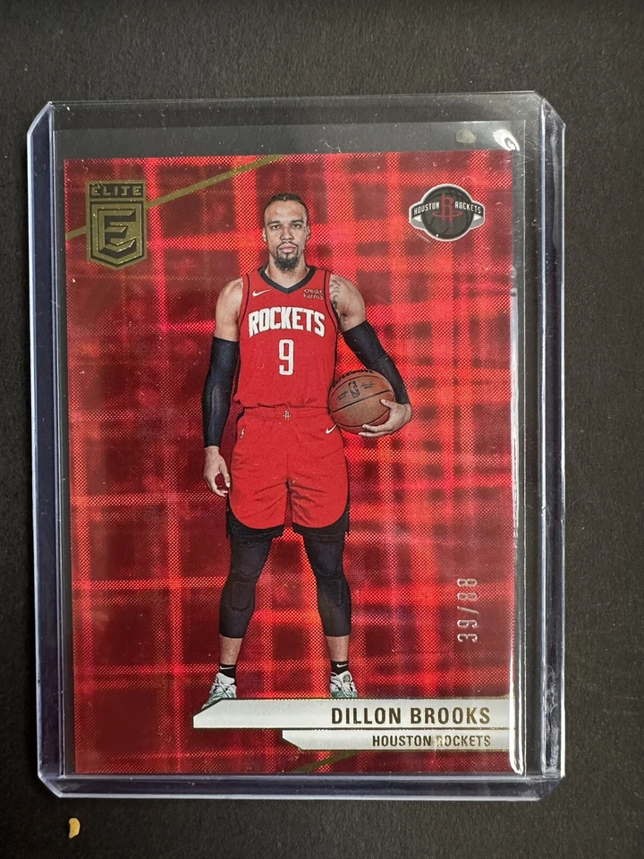 2023-24 Panini Donruss Elite Dillon Brooks /88 Red International Hobby - Image 4 of 4