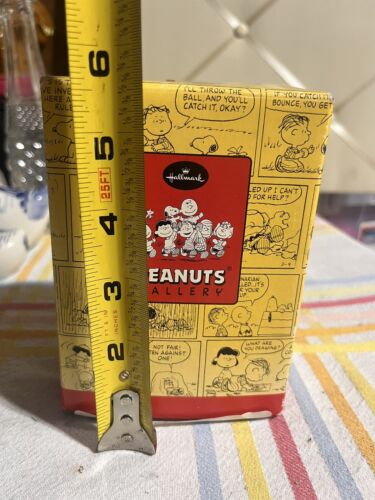 Hallmark 2002 Peanuts Gallery Snoopy Home Sweet Home Trinket Box Christmas - Picture 12 of 12