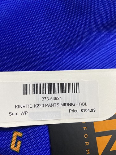 Fly Racing Kinetic K220 Pants SIZE 24 Midnight/Blue/Orange - Picture 4 of 5