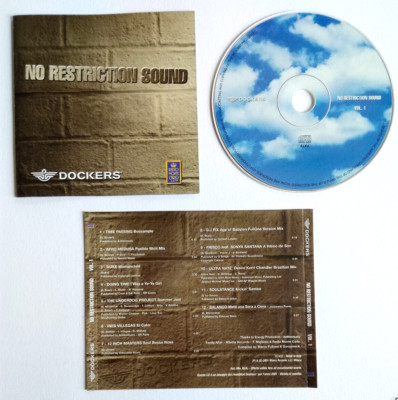CD No Restriction Sound Dockers Compilation Afro Medusa Soulstance Italy (L32)