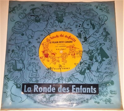 Gisèle Parry & Gisèle Casadesus - Le Vilain Petit Canard - Neigeline - 10'' Vinyl