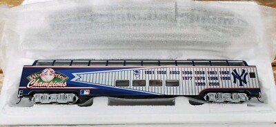 Hawthorne Village New York Yankees World Series Train Dome Car Bachmann HO New