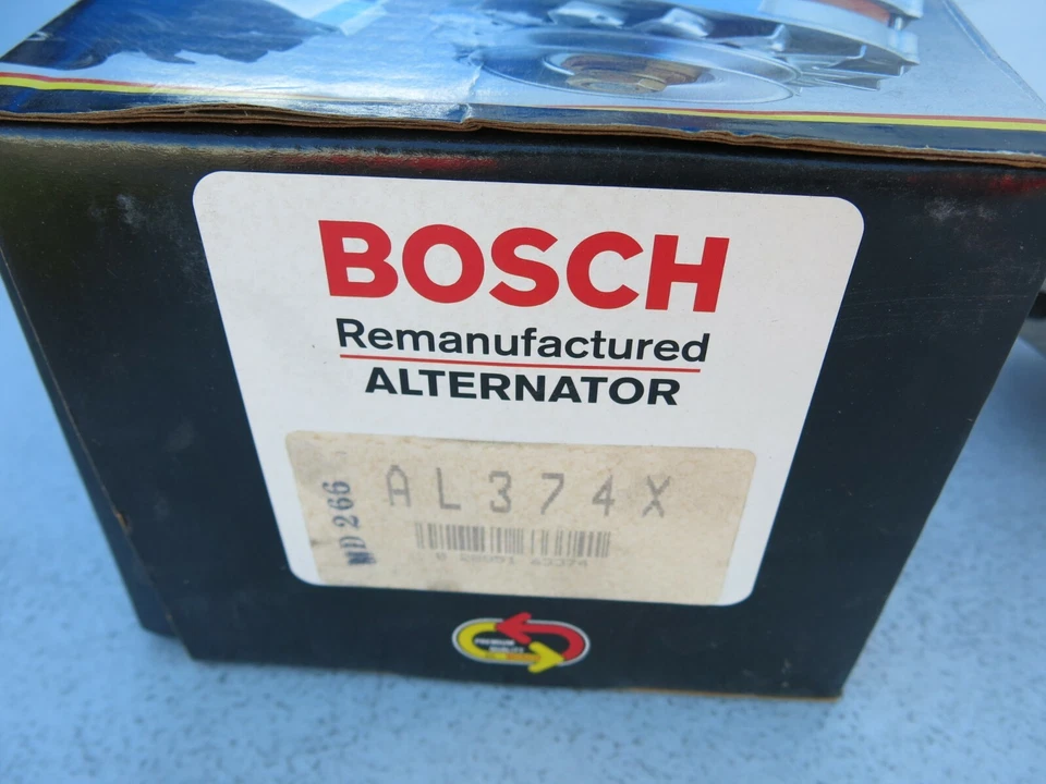Alternador BOSCH remanufacturado para Toyota Van Wagon 84-85 2,0 L-L4 (AL374X) Foto 4 de 4