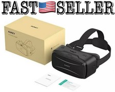AUKEY VR Headset Virtual Reality 3D Glasses compatible with iPhone, Samsung 5.5"