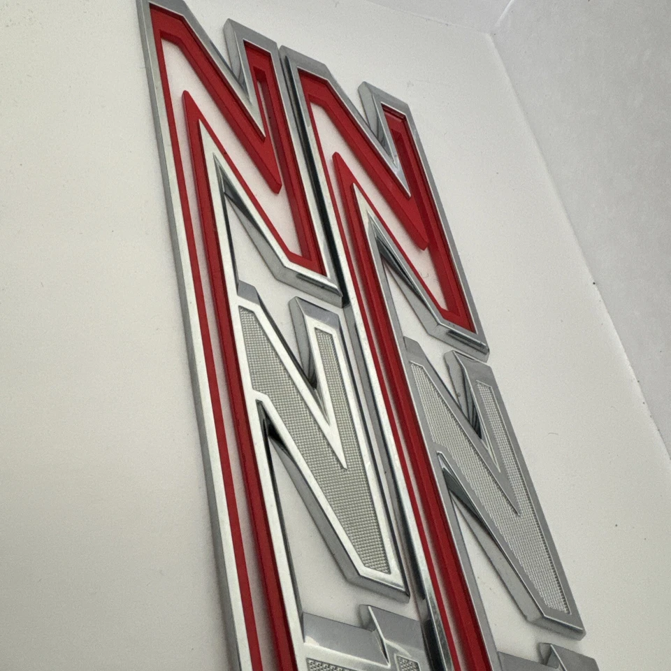 2019-2022 OEM Chevy Silverado 1500 Z71 Fender Emblem Badge 23400397 Chrome & Red - Image 4 of 4