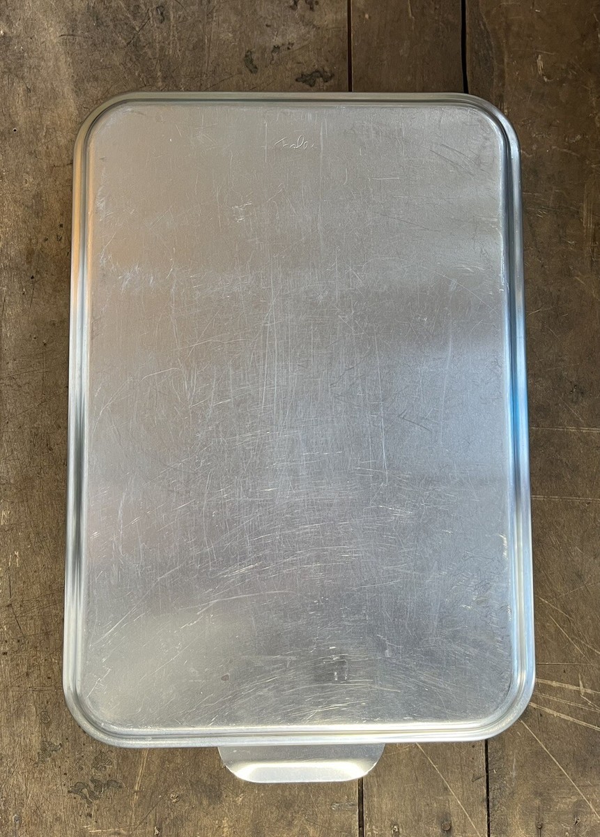 Foley Roasting Pan Vintage 9” X 13” Aluminum Baking Cake Pan Lid
