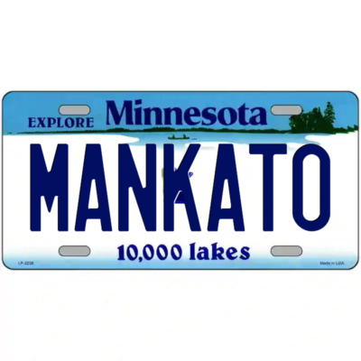 #ad #ad Mankato Minnesota Metal Sign $17.50