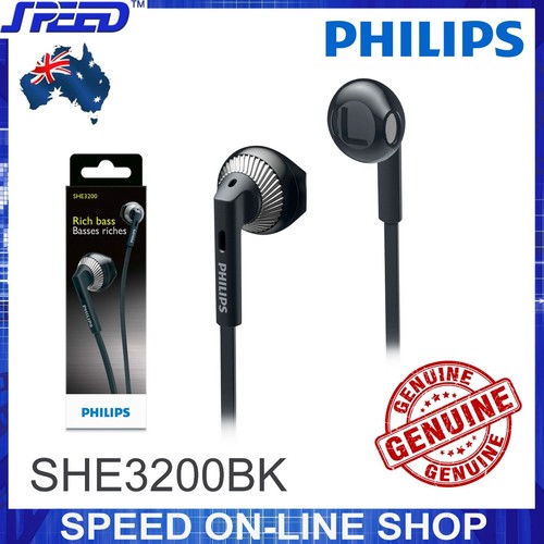 PHILIPS SHE3200BK Headphones Earphones 