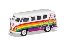 Image of Corgi CC02731 Volkswagen Campervan - Peace Love and Wishes 1:43 Diecast Model