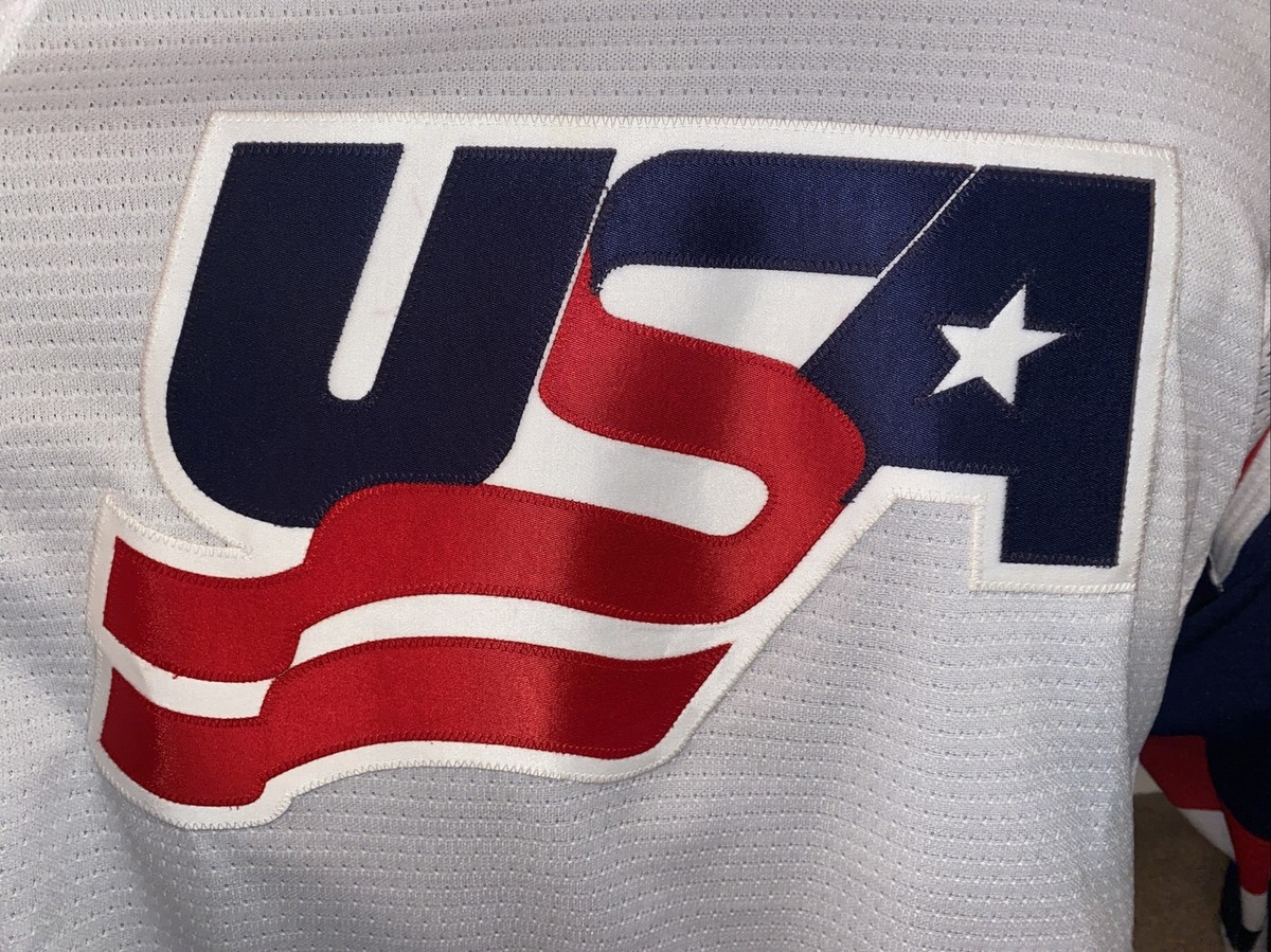 2002 アメリカ代表 オーセンティックユニフォームNIKE ナイキ USA HOCKEY Nike Authentic Team USA 2002 Olympics Jersey 52