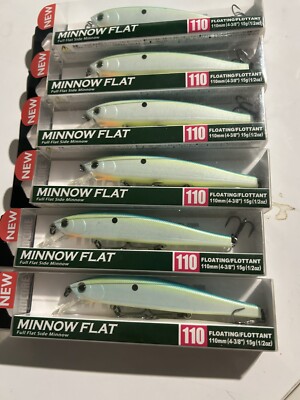 Duel Hardcore Flat Minnow Jerkbaits 110 (5 Pack)