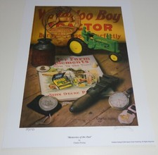 Charles Freitag - John Deere Art- "Memories of the Past" Signed, L/E #39/850