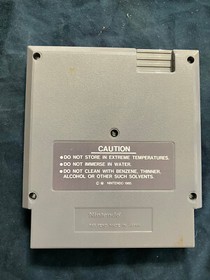 Arkanoid (NES, 1987) Game cartridge, 5-screw variant w/slip case