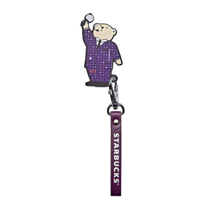 BTS STARBUCKS Korea Official Purple Bearista Army Bomb Card