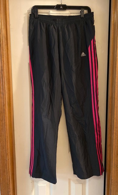adidas training three stripe half zip in black