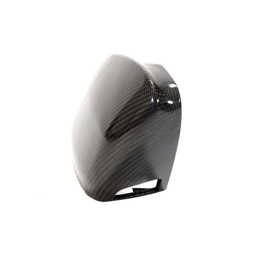 W/Lane Assist REAL CARBON Mirror Cover Cap For VW Golf 8 MK8 R GTI R-Line 2020+ - Picture 14 of 17