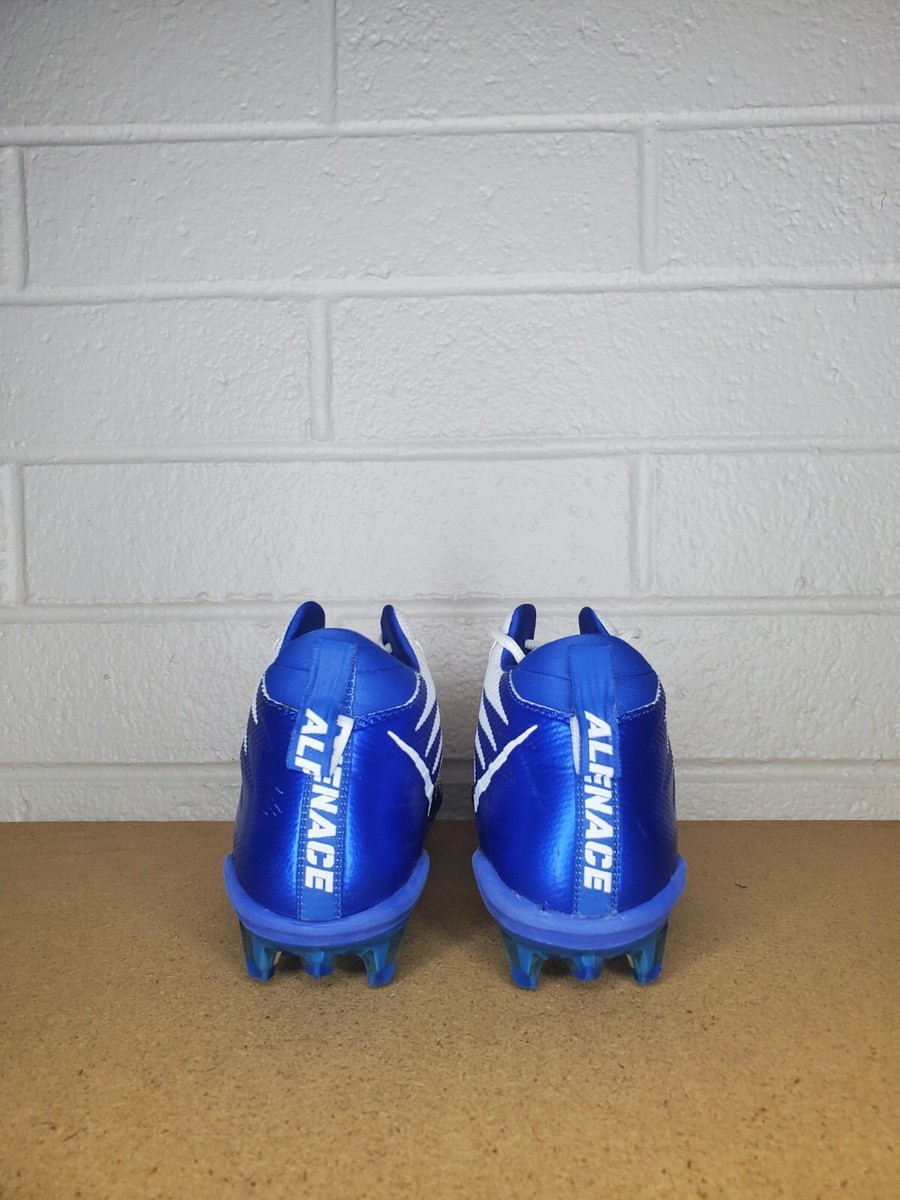 Nike Alpha Menace Football Cleats Royal Blue 871451-144 Mens Size