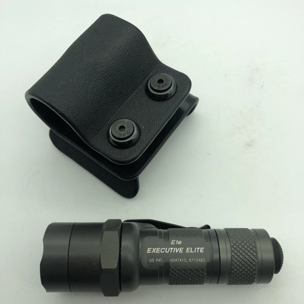 Surefire E1E Executive Elite Flashlight Vintage Classic with CompTac Holster