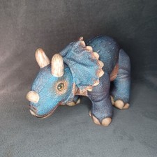 Triceratops Vintage Dinosaur Plush Stuffed Animal Toy DAKIN 1992