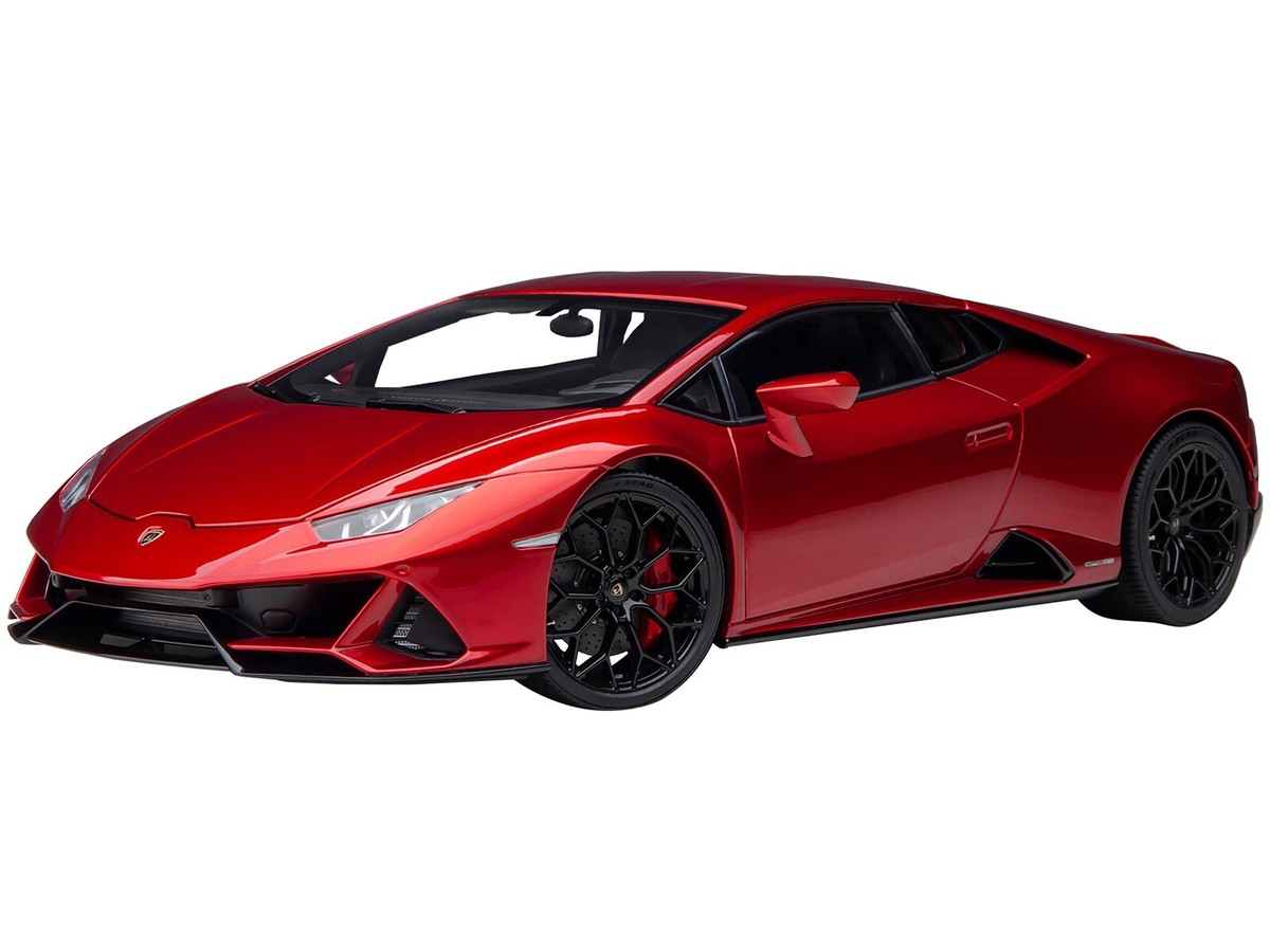 LAMBORGHINI HURACAN EVO ROSSO BIA RED 1/18 MODEL CAR BY AUTOART