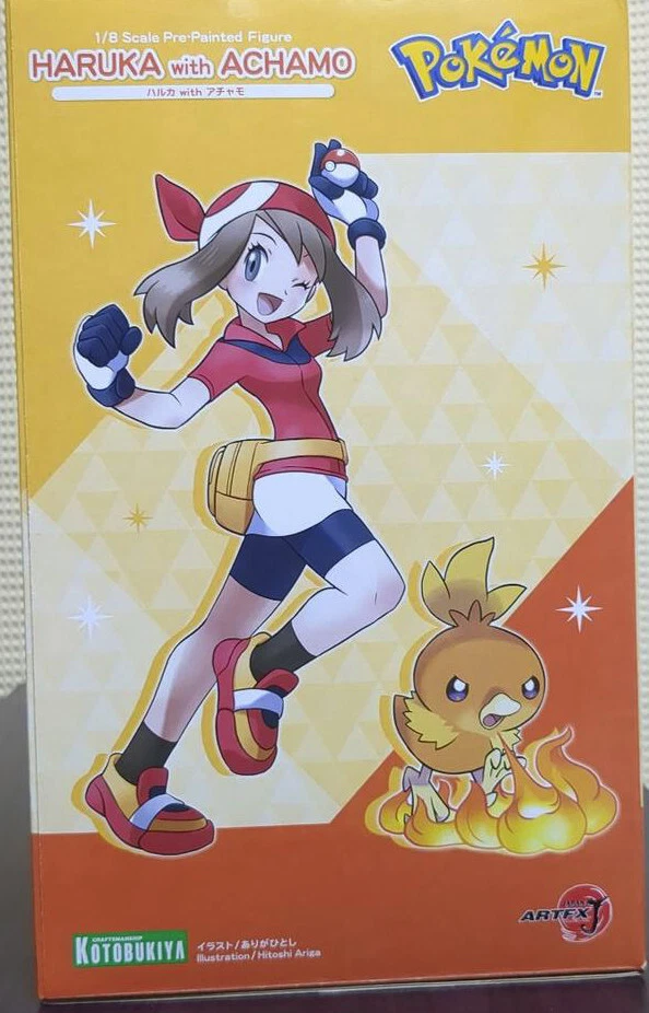 Japan Authentic Pokemon ARTFX J May with Torchic Figure - Image 4 of 4